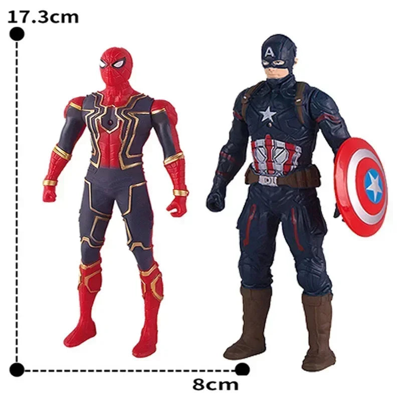 Superhero Action Glow Figures