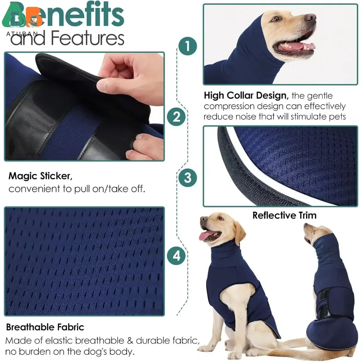 Calming Dog Anxiety Hoodie