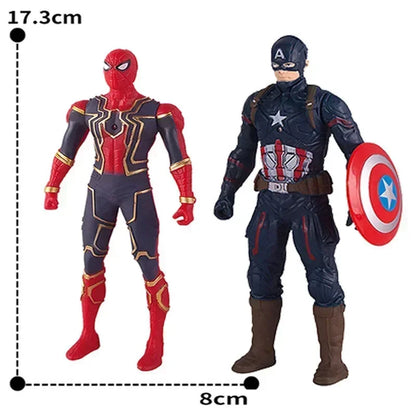 Superhero Action Glow Figures