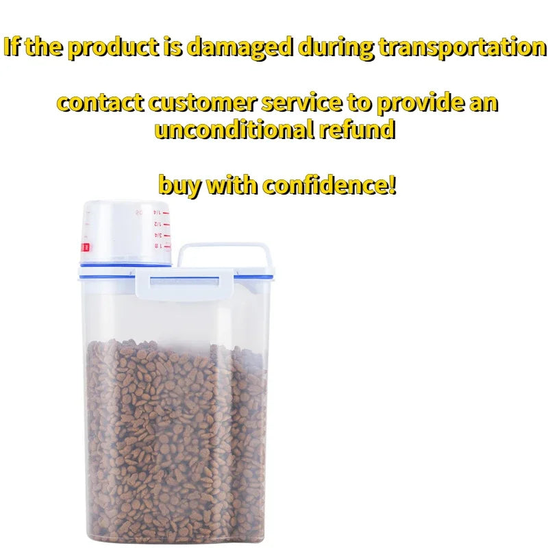 Sealed Pet Food Container