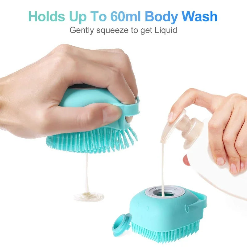 Pet Bathing Massage Brush