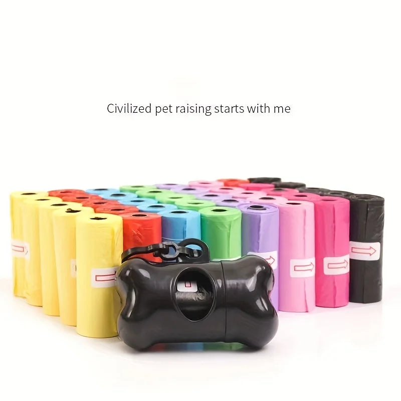 Paw Print Poop Bags