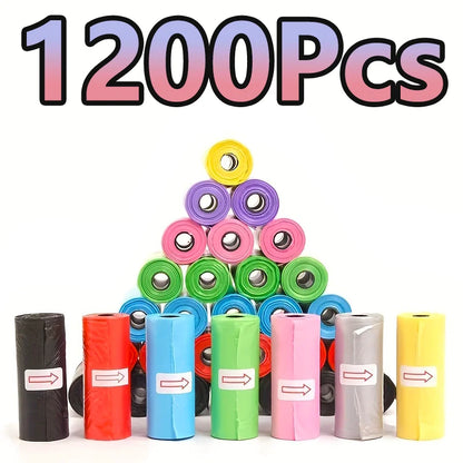 Paw Print Poop Bags